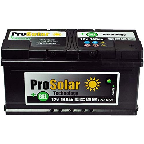 Die beste agm batterie 140ah prosolargel 140ah gelbatterie solarbatterie Bestsleller kaufen