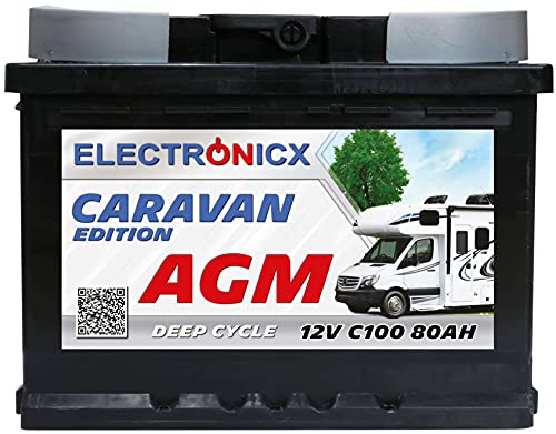 Die beste agm batterie 80ah electronicx agm batterie 12v caravan edition 5 Bestsleller kaufen