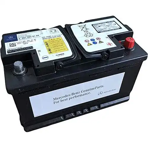 AGM-Batterie 80Ah Mercedes Benz A0019828108 auslaufsicher