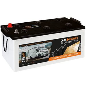 AGM-Batterie Wohnmobil Exakt Solarbatterie 280Ah 12V