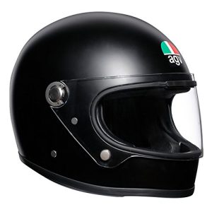 AGV-Helm AGV Herren X3000 E2205 Solid Motorrad Helm, schwarz