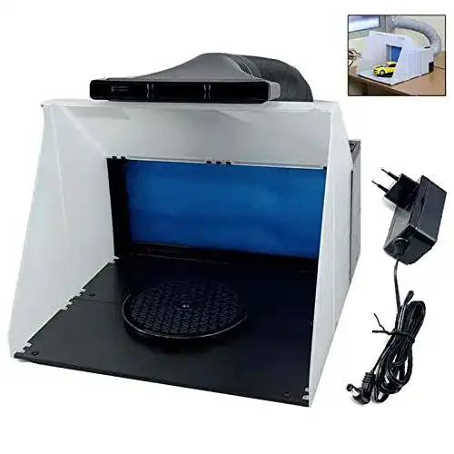 Airbrush-Absauganlage TABODD Tragbare Lackierkabine Kit