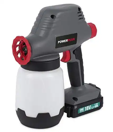 Akku-Farbspritzpistole POWER plus Akku-Feinsprühsystem