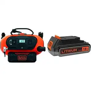 Akku-Kompressor Black+Decker BDCINF18N-QS 11.0 Bar