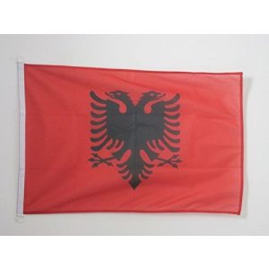 Albanien-Flagge AZ FLAG Flagge ALBANIEN 90x60cm
