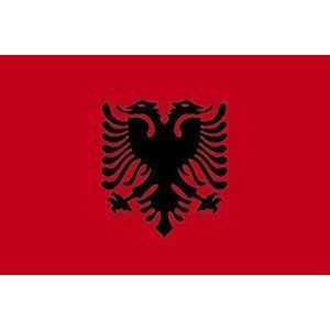 Albanien-Flagge U24 Fahne Flagge Albanien 60 x 90 cm