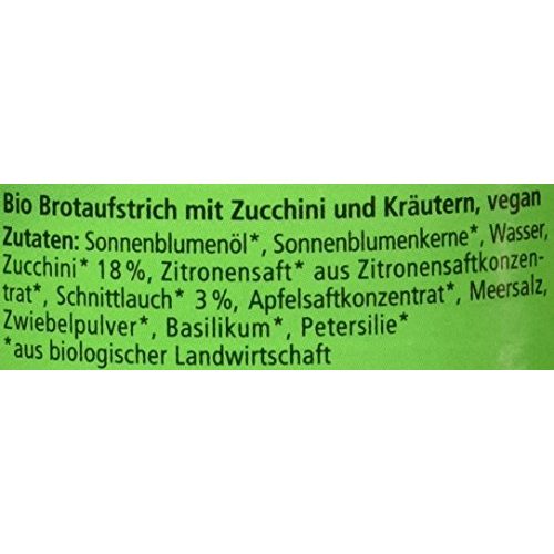 Alnatura-Brotaufstrich Alnatura Gartenkräuter, vegan, 6 x 180 g