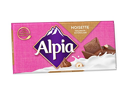Die beste alpia schokolade alpia noisette vollmilch 20 x 100 g Bestsleller kaufen