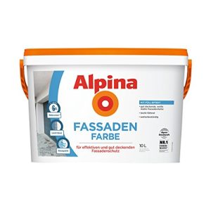 Alpina-Farbe Alpina Farben GmbH Alpina 10 L Fassaden Farbe weiß