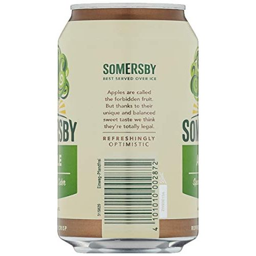 Apfelwein Somersby Apple Cider, Dose Einweg, 24 x 0.33 L