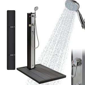 Arebos solar shower Arebos solar shower 20L & floor element