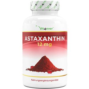 Astaxantina 12 mg Vit4ever, 150 capsule softgel Fornitura per 10 mesi