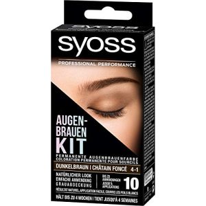 Augenbrauenfarbe Syoss Augenbrauen-Kit permanente 4-1