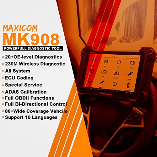 Autel-Diagnosegerät Autel MaxiCOM MK908, OBD2 Scanner