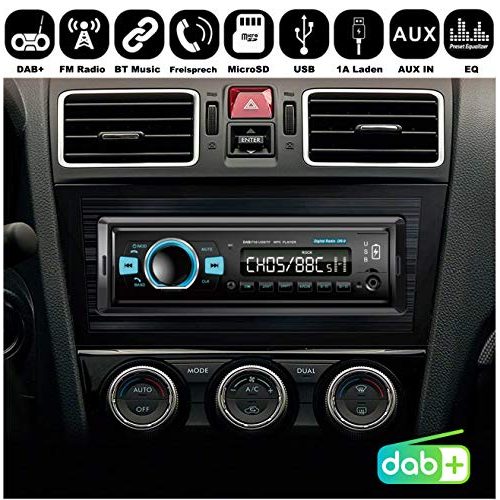 Autoradio mit Fernbedienung M.I.C. DR-9 : DAB+, Bluetooth