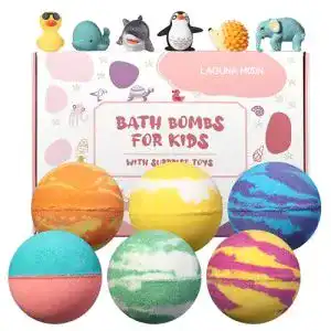 Badebomben Lagunamoon Kinder, Geschenkset 6pcs , Badespaß