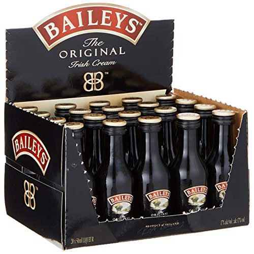 Die beste baileys baileys original irish cream likoer 20 x 005l miniaturen Bestsleller kaufen