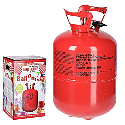 Die beste ballongas cepewa helium fuer 50 ballons 400l gasfuellung Bestsleller kaufen