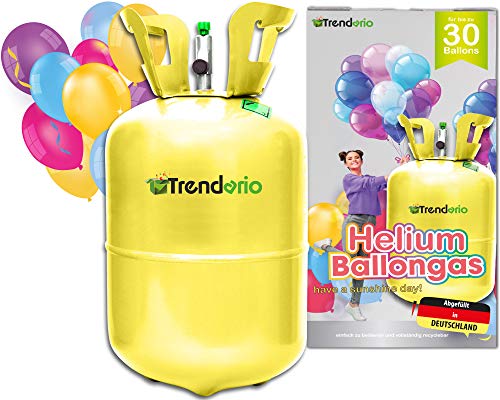 Die beste ballongas trendario party helium fuer bis zu 30 ballons Bestsleller kaufen