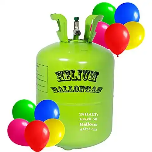 Ballongas trendmile Premium Helium XXL, 1x Heliumflasche