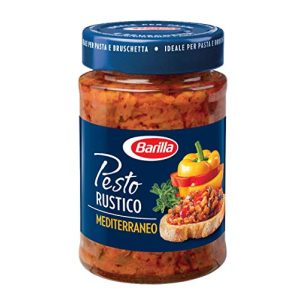 Barilla-Pesto Barilla Pesto Rustico Mediterraneo, 200 g