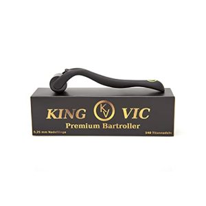 Bartroller KingVic Premium, Bartwachstum & Pflege, 0,25MM