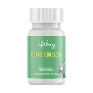 Bifidobakterien vitabay Flora Bifido Lacto, Plus Zink, 120 Kapseln