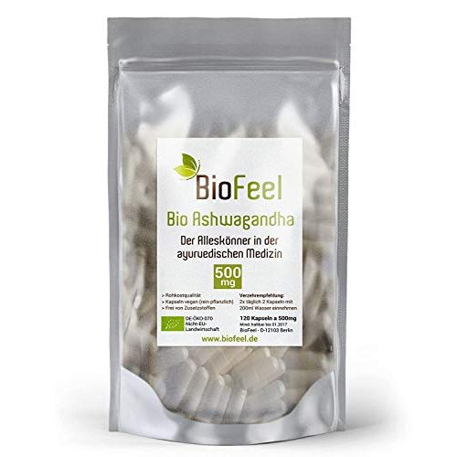 Die beste bio ashwagandha kapseln biofeel bio ashwagandha 120 stk Bestsleller kaufen