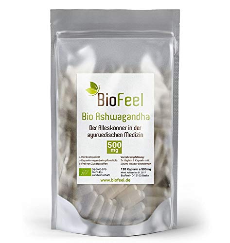 Die beste bio ashwagandha kapseln biofeel bio ashwagandha 120 stk Bestsleller kaufen