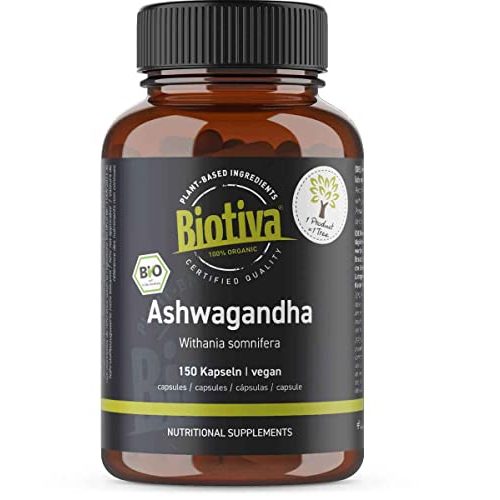 Die beste bio ashwagandha kapseln biotiva 1500mg tagesdosis 150 stueck Bestsleller kaufen