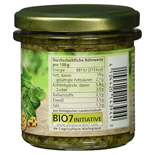 Bio-Brotaufstrich Alnatura Bio Brotaufstrich Gartengemüse, 6er