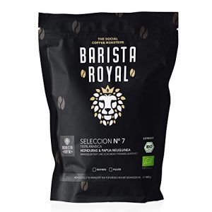 Bio-Espresso Barista Royal Espressobohnen 1kg “Seleccion No.7”