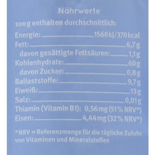 Bio-Haferflocken Bauckhof Haferflocken Kleinblatt glutenfrei, 475 g
