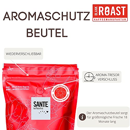 Bio-Kaffee (entkoffeiniert) Blank Roast BIO Kaffeebohnen, 1000 g