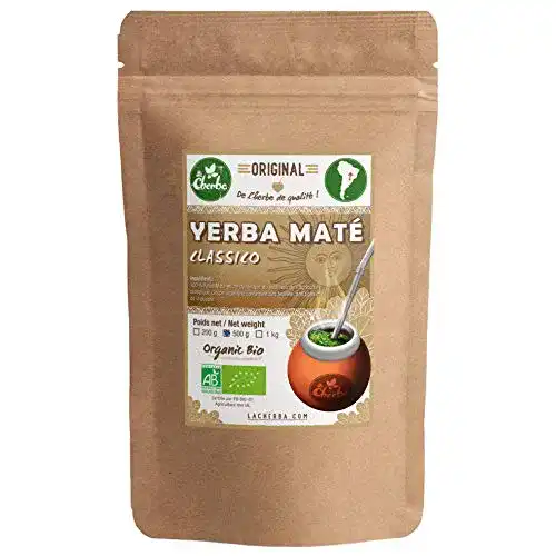 Bio-Mate-Tee La Cherba Yerba Mate Bio 500 g mit Stängel