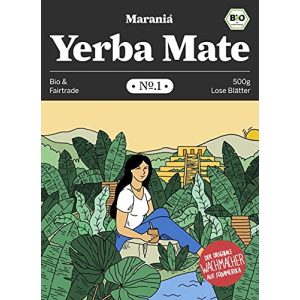 Bio-Mate-Tee MARANIA ® Yerba Mate Tee Bio No.1, 500g lose