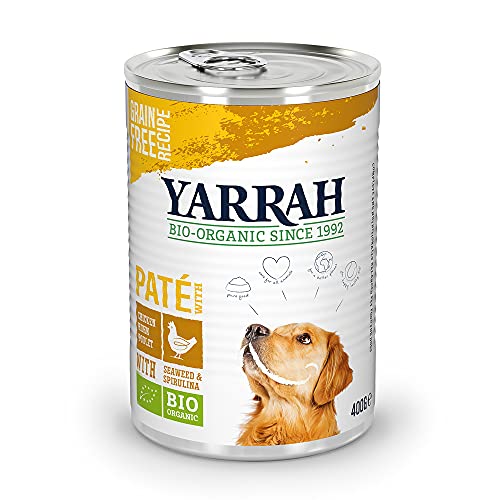 Die beste bio nassfutter hund yarrah pate huhn spirulina seetang Bestsleller kaufen