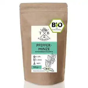 Bio-Pfefferminztee T2B Pfefferminztee BIO-Tee geschnitten, 100g
