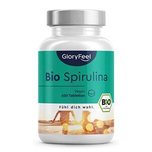 Bio-Spirulina gloryfeel Bio Spirulina Presslinge 600 Tabletten