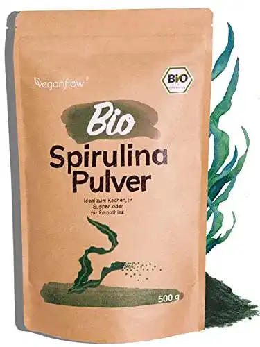 Bio-Spirulina veganflow ® Bio Spirulina Pulver 500g