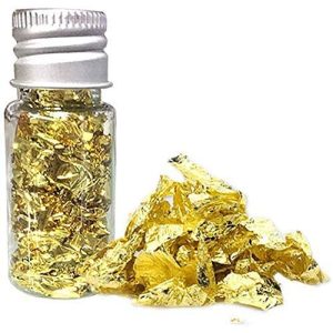Blattgold essbar Surakey Essbare Gold Foil 24 Karat
