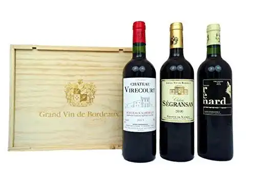 Bordeaux-Wein Grand Vin de Bordeaux Grand Vin Geschenkset