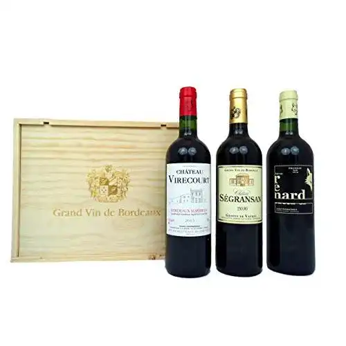 Bordeaux-Wein Grand Vin de Bordeaux Grand Vin Geschenkset