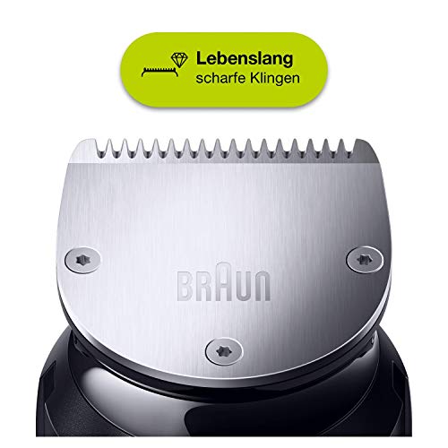 Braun-Barttrimmer Braun, inkl. 4 Aufsätze & Rasierer, BT7240