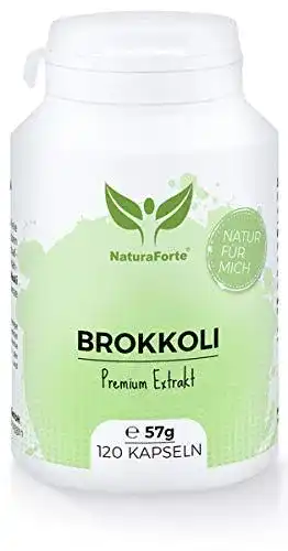 Brokkoli-Pulver NaturaForte Brokkoli Extrakt 120 Kapseln