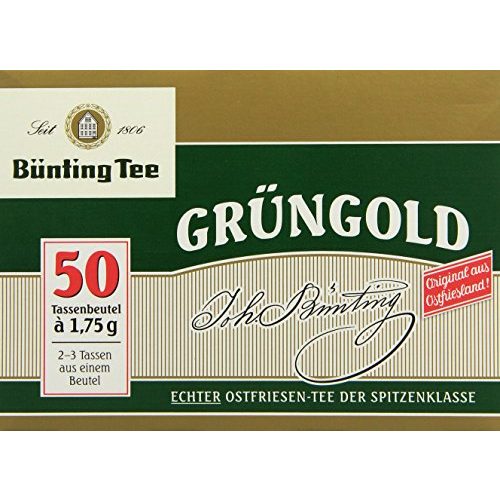 Die beste buenting tee buenting tee gruengold echter ostfriesentee 10er pack Bestsleller kaufen