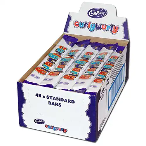 Cadbury-Schokolade Cadbury Curly Wurly Chocolate Bar 26g, 48x