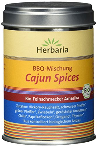 Die beste cajun gewuerz herbaria cajun spices gewuerzmischung 80 g dose Bestsleller kaufen