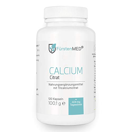 Die beste calcium kapseln fuerstenmed calcium citrat kapseln 120 kaps Bestsleller kaufen
