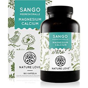 Calcium-Kapseln Nature Love ® Sango Meereskoralle, 180 Kaps.